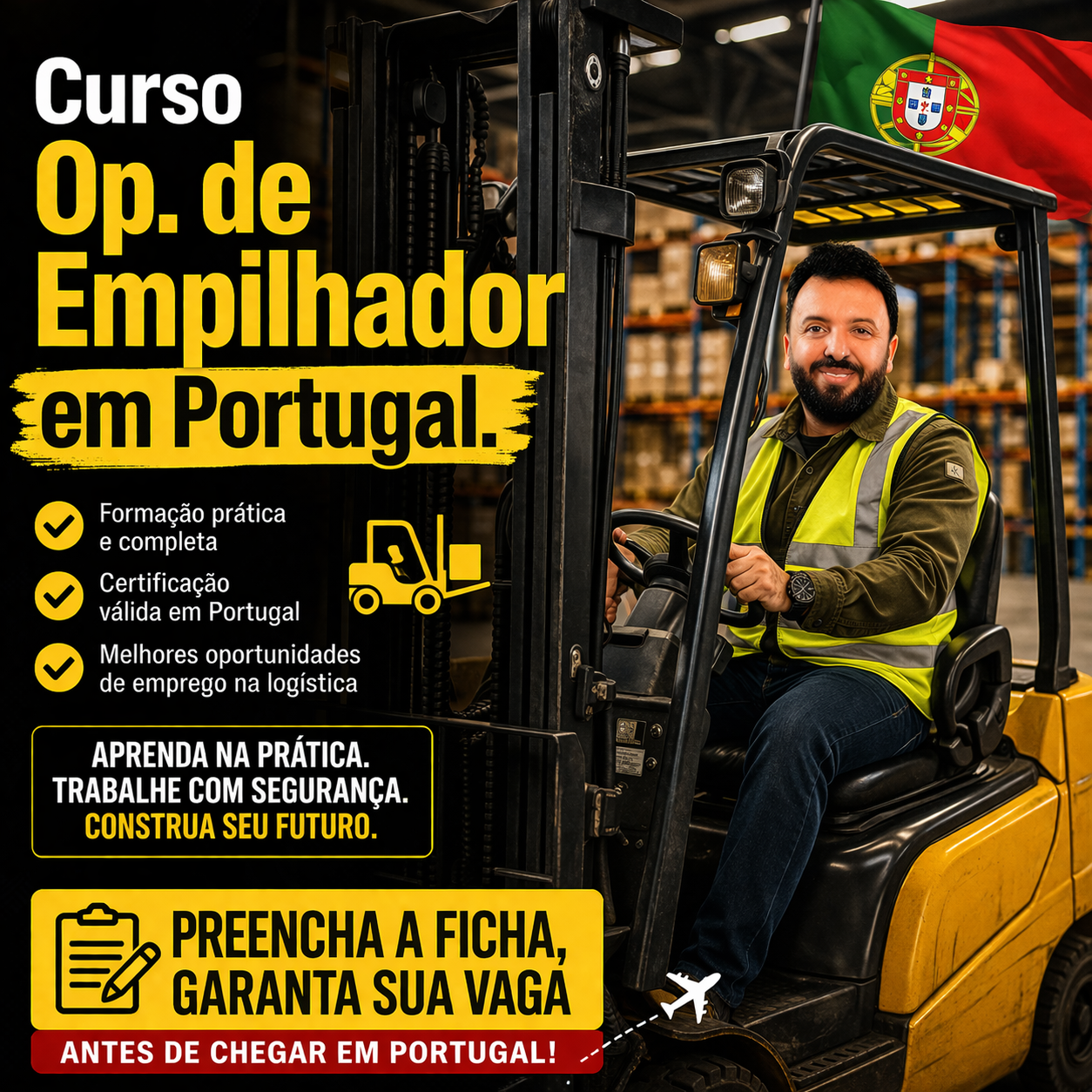 Curso de Op. de Empilhadeira