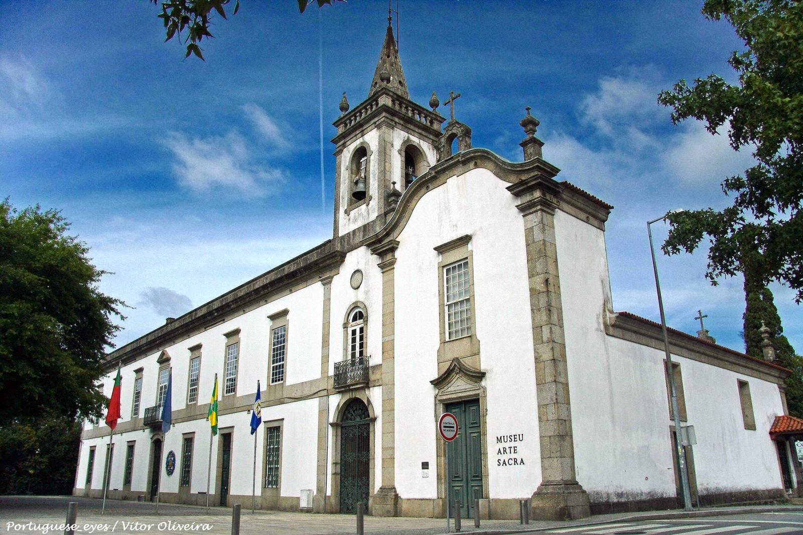 Vista de Vila Nova de Famalicão, Portugal